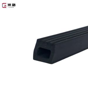 Hardness 65±5/Customizable EPDM Insulation Rubber Sealing Strip for Waterproofin