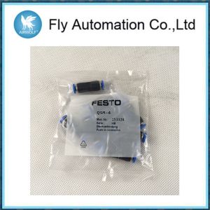 Plastic Body Pneumatic System Components Push In Connector 4mm Size
