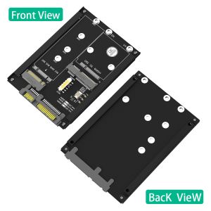 2 In 1 Combine M.2 NGFF Key B & MSATA SSD To SATA3 Adapter Seamless Integration