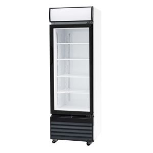 280L Commercial Display Fridge Beer Display Beverage Single Door Fridge With