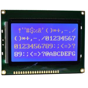 Cheap Flat Rectangle Dot Matrix LCD Display Module WLED Backlight Type Gray Film Positive Display for sale