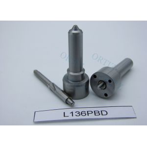 High Speed Auto Spare Parts , Silver Color Diesel Injector Nozzle L136PBD