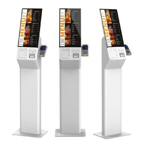 21.5 Inch Self Ordering Machine With Thermal Printer And QR Scanner Credit Card