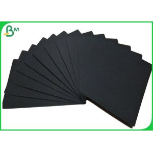 China SGS Approved 180gr 230gr 300gr Black Colour Cardboard For Advanced Album on sale