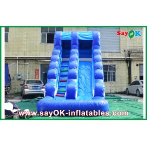 Outdoor Water Slide Bounce House Funny PVC Inflatable Bouncer Slide Waterproof