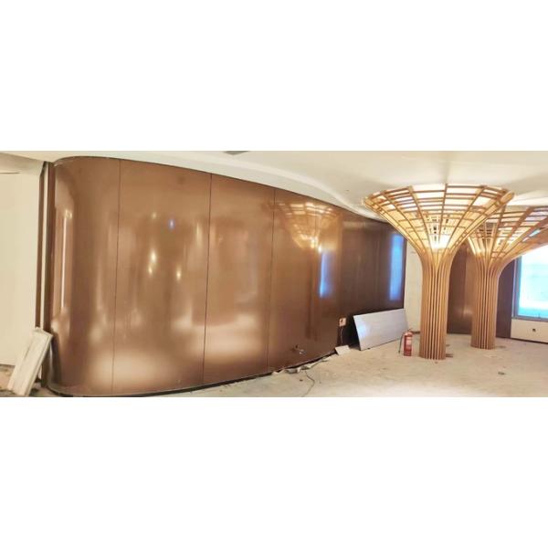 Twill Brushed Zr-Brass Color Stainless Steel Sheet PVD Plating Titanium 1