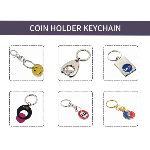 Genuine Leather Key Fob Customized Souvenir Enamel Personalised Keychain