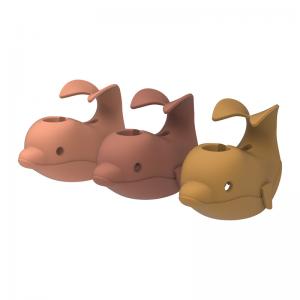 China Silicone Animal Shape Bathtub Faucet Safety Covers Safe Soft For Baby on sale