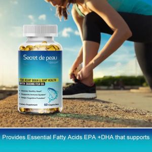 OEM/ODM Dha Triple Strength Fish Oil Omega-3 Fish Oil 1400 mg 850 mg Active