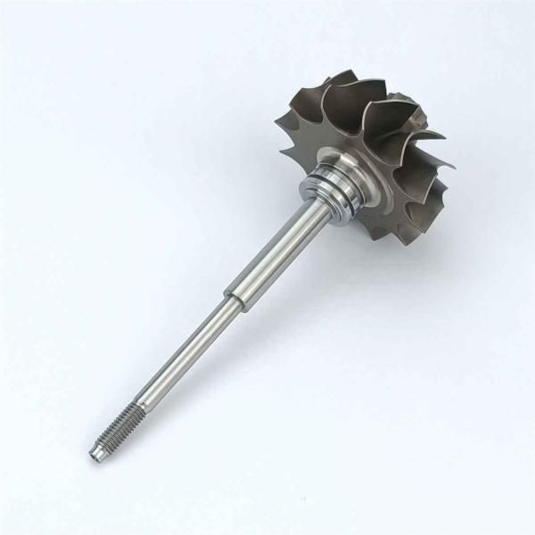 MS-TECH Turbo TD04LR Turbine Wheel Shaft 04884234AB 49377-00200 Fit Turbos Ind 47.2mm Exd 41.2mm Blades 8