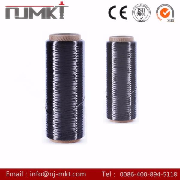 Black 300gsm Unidirectional Full Carbon Fiber Fabric For Construction