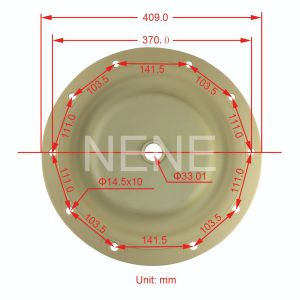 Ingersoll Rand 3"Inch Diaphragm Repair Kit 96475-A 96476-T 666300-9C9-C 666300