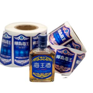 Matt Finish Beverage Bottle Labels Customizable For Professional Packaging