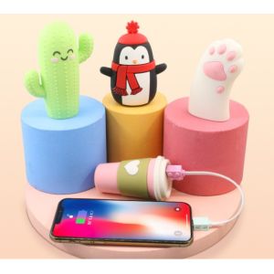 Customized PVC Power Bank with High Quality and Real Capacity Battery