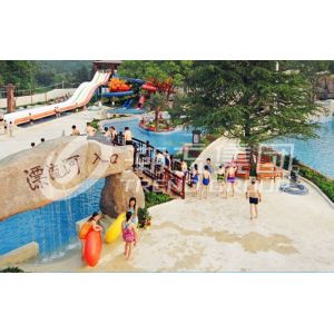 Strong Large Water Park Lazy River / Galvanized Carbon Steel Supporting