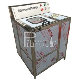 5 Gallon Semi Auto Bottle Rinser Washer Manual Feed Single Station With Full