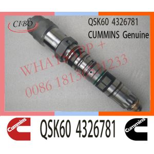 4326781 CUMMINS Fuel Injector QSK45 K60 QSK60 4088427 4001813 4087893 4326780