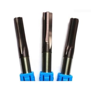 CNC Machine Tungsten Carbide Reamer 4 Teeth Hand Reamers