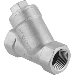 Stainless Steel A351 Gr.CF8M 1/2" 300# FNPT Threaded Y Strainer 800 PSI