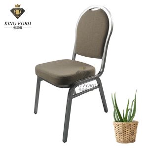 China Stacking Banquet Chairs For Sale Moulded Foam Foam Iron Frame on sale
