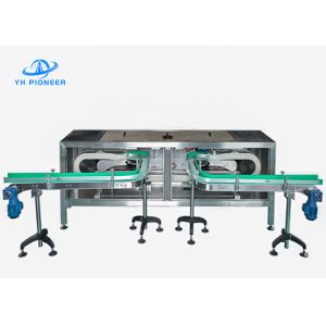 Cheap Stainless Steel Automated Bottle Conveyor Systems Chain Belt Roller Conveying Machine for sale