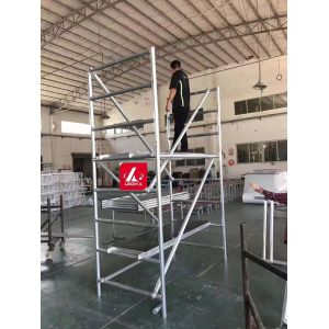 6082 Aluminium Scaffolding Frames Portable Adjustable Work Bench
