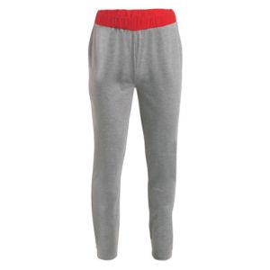 Cheap Plain Woven Polyester 95% Spandex 5% Sport Grey Knitted Pants for sale