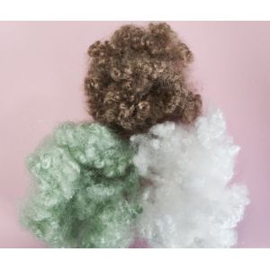 100% Regenerated Hollow Conjugated Siliconized Fiber , Polyester Hollowfibre 15D