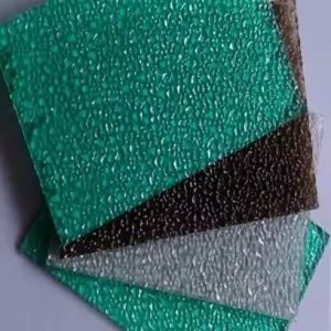 Plastic Polycarbonate Sheet 3mm Crystal Polycarbonate Sheet Monolithic Diamond