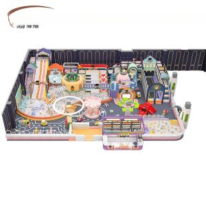 Shopping Mall Soft Play Indoor Playground Equipment With Ball Pool Customized