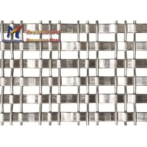 China 7mm Steel Woven Wire Mesh Electrolytic Polishing Crimped Weave Wire Mesh on sale