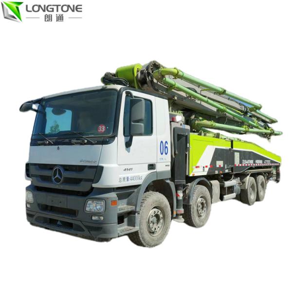 Quality ZOOMLION Used Trailer Mounted Concrete Pump 56m 180M3/H With Hydraulic System wholesale