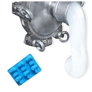 A+B LSR Liquid Silicone Rubber / White Color Condensed Cure Liquid Silicone For