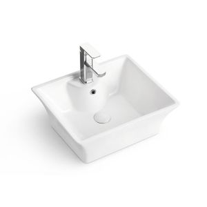 China China Factory Wholesale Above Counter CE Basin for Bathroom Classic Design Art Wash Basin on sale