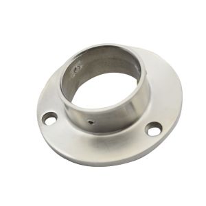 Stainless steel 304 post base in 2" for rail satin finishing 50.8mm, mirror