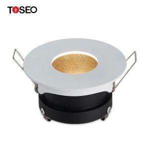 China Gu10 Hotel Ceiling Down Light Fixture Modern Indoor Round 84Mm Ip65 Downlight on sale