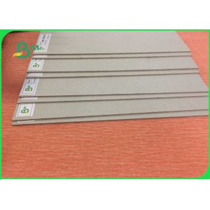 High Stiffness Laminated Cardboard Sheets 1.5mm Grey Carton Paper For Hardcover