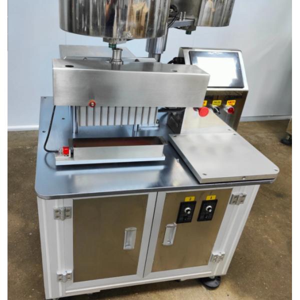 Ailusi High Quality Lipstick / Lip Gloss / Lip Balm Double Barrel Filling Machine 12 Nozzles