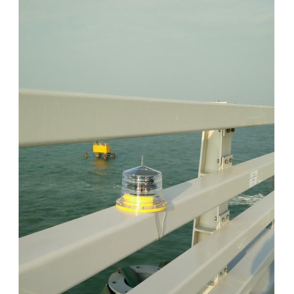 Quality Phosphate Battery 2NM Solar Powered Navigation Lights 256 Flash Codes wholesale