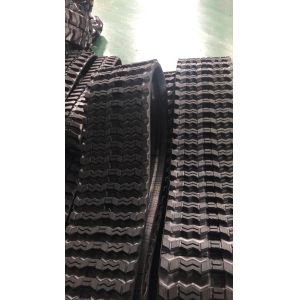 320x86x55/400x86x55/450x86x55 Zigzag Pattern Skid Steer Loader Rubber Track