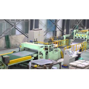 Mini Steel Slitting Lines , High Speed Cut To Length Line Machine