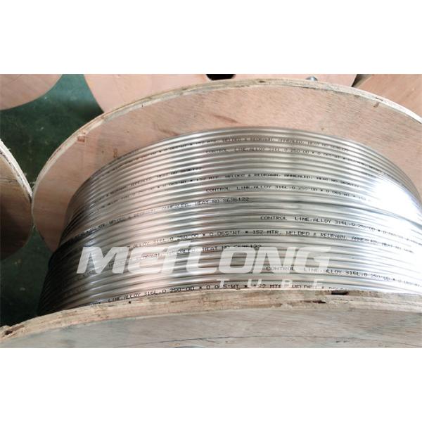 High Elongation Capillary Coiled Tubing Duplex 2205 3 4 Stainless Steel Tubing
