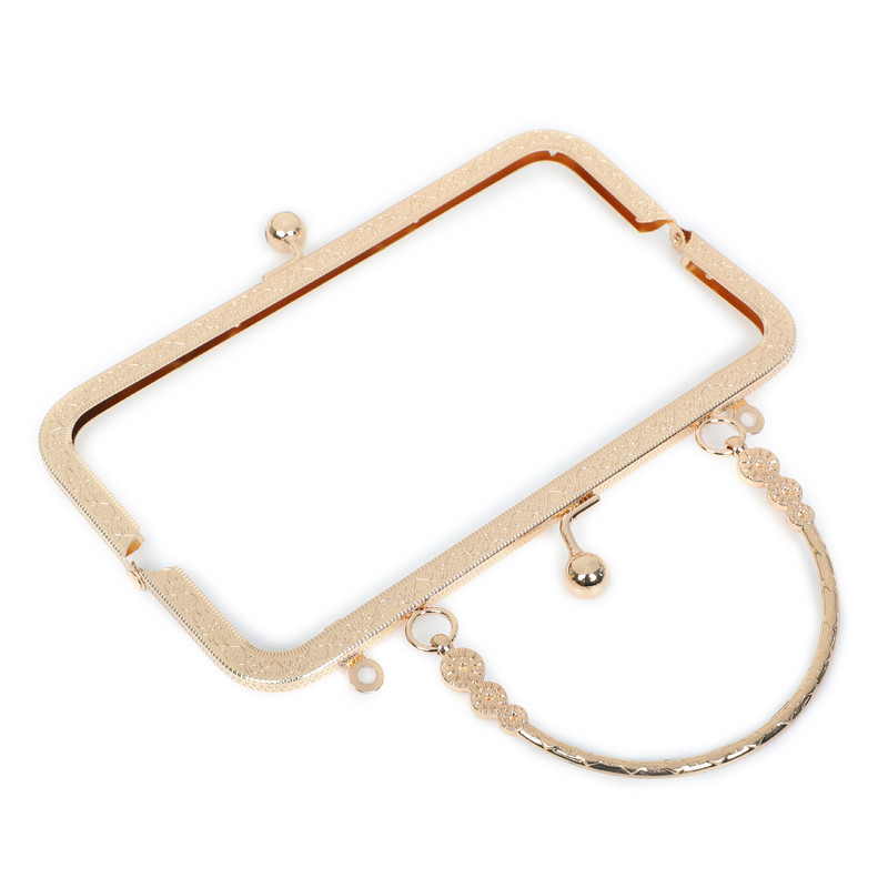 20.5*7cm Clutch Frame Hardware kiss lock clasp Lightweight