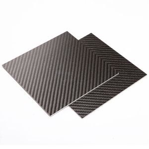 Full Gloss Matt And Gloss Finish Carbon Fiber Sheet Customized Size