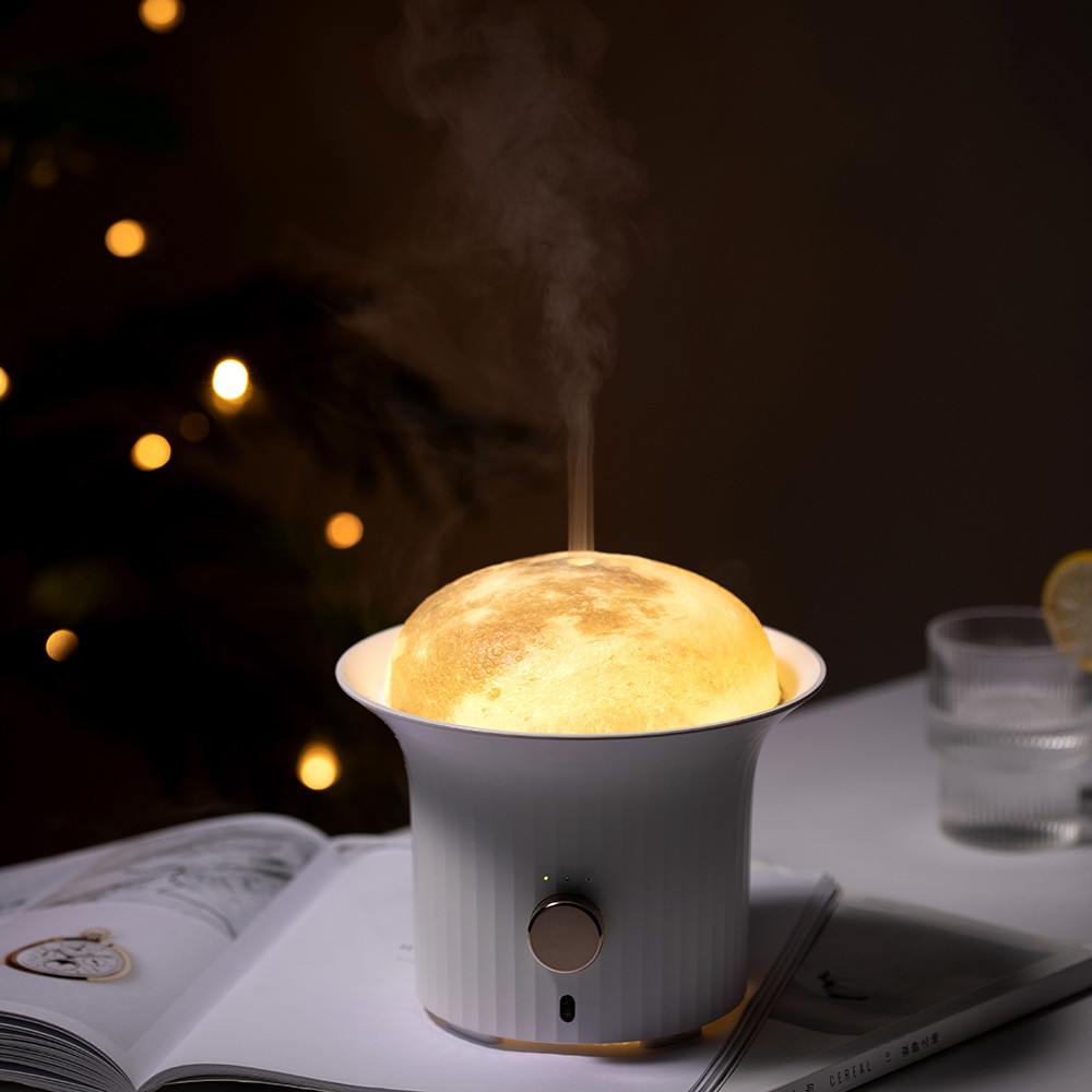 Unique Design Planet Essential Oil Diffuser Quiet Humidifier Natural Home