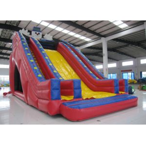 Quadruple Stitching Commercial Inflatable Water Slides Clown Design General