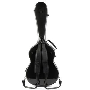 Classical Guitar Hard Case Air Carbon Silk Like Blue Lining