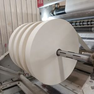 From China Paper Cup PE Coated Paper Bottom Roll for Paper Single Double PE