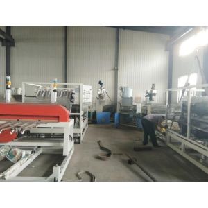 PVC PMMA / ASA Glazed Roof Tile Extrusion Machine / Production Line Perfect