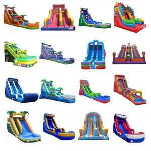 Custom Color Air Filled Inflatable Slide Perfect for Summer Fun and Family Fun